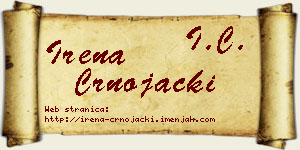 Irena Crnojački vizit kartica